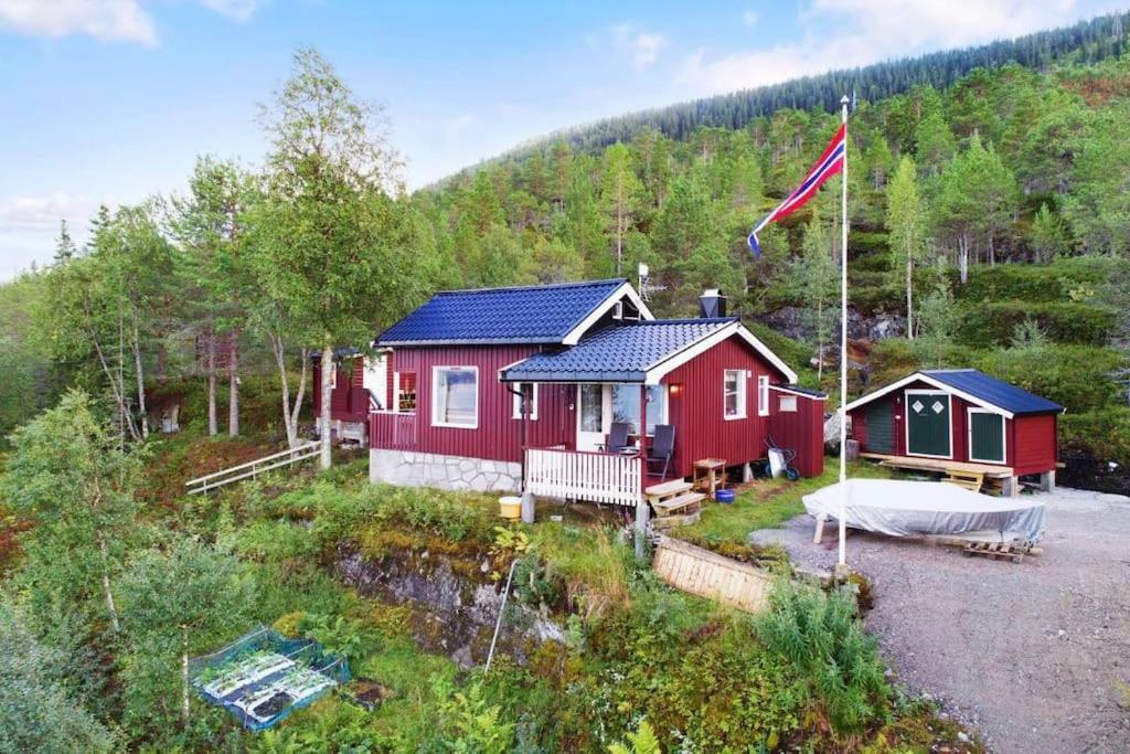 Cozy Cabin With A Great View Skamdal Exterior foto